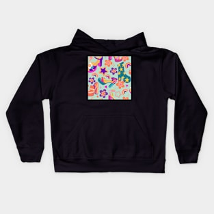 Disco funky fashion Kids Hoodie